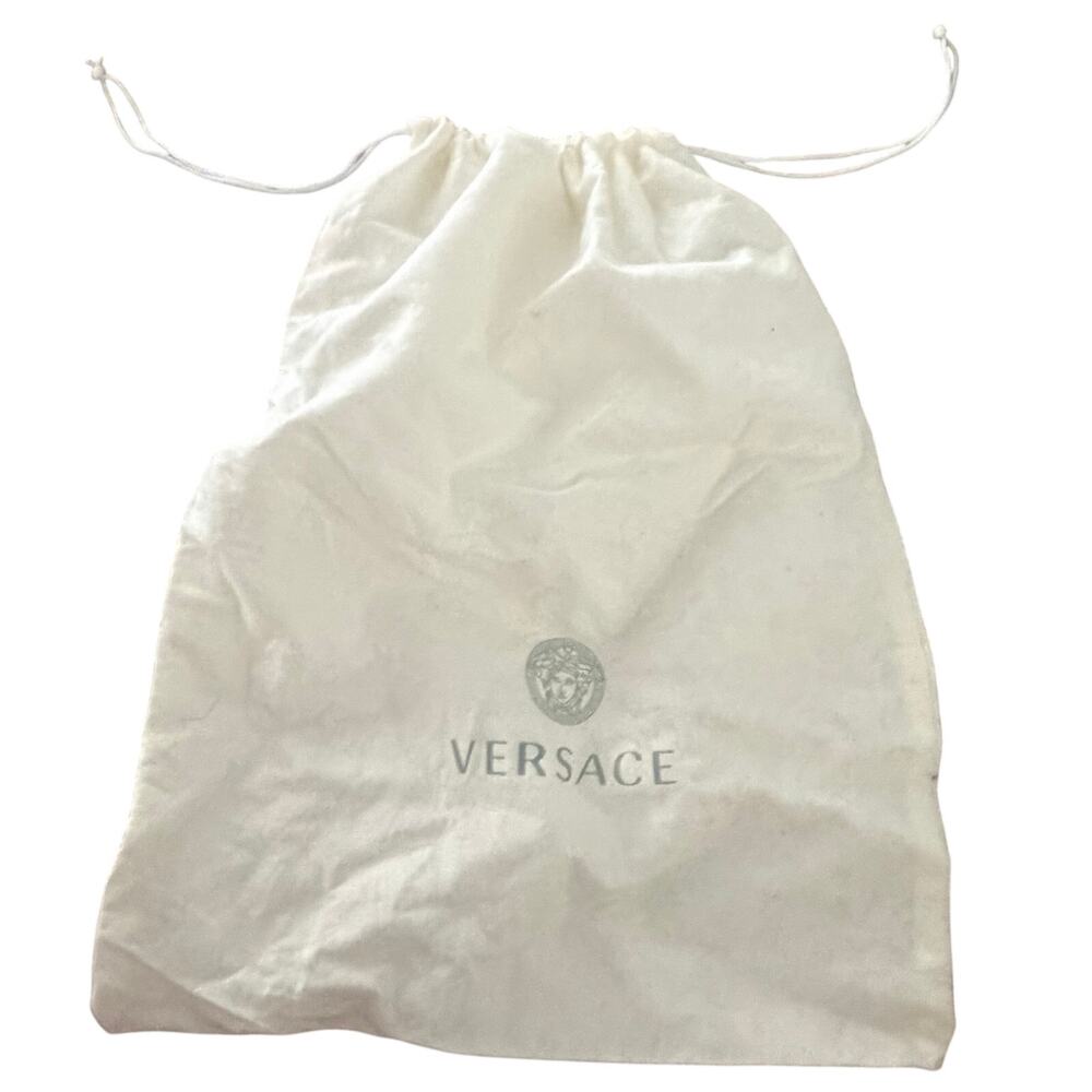 Versace white dust bag drawstring designer lightweight - Picture 6 of 7
